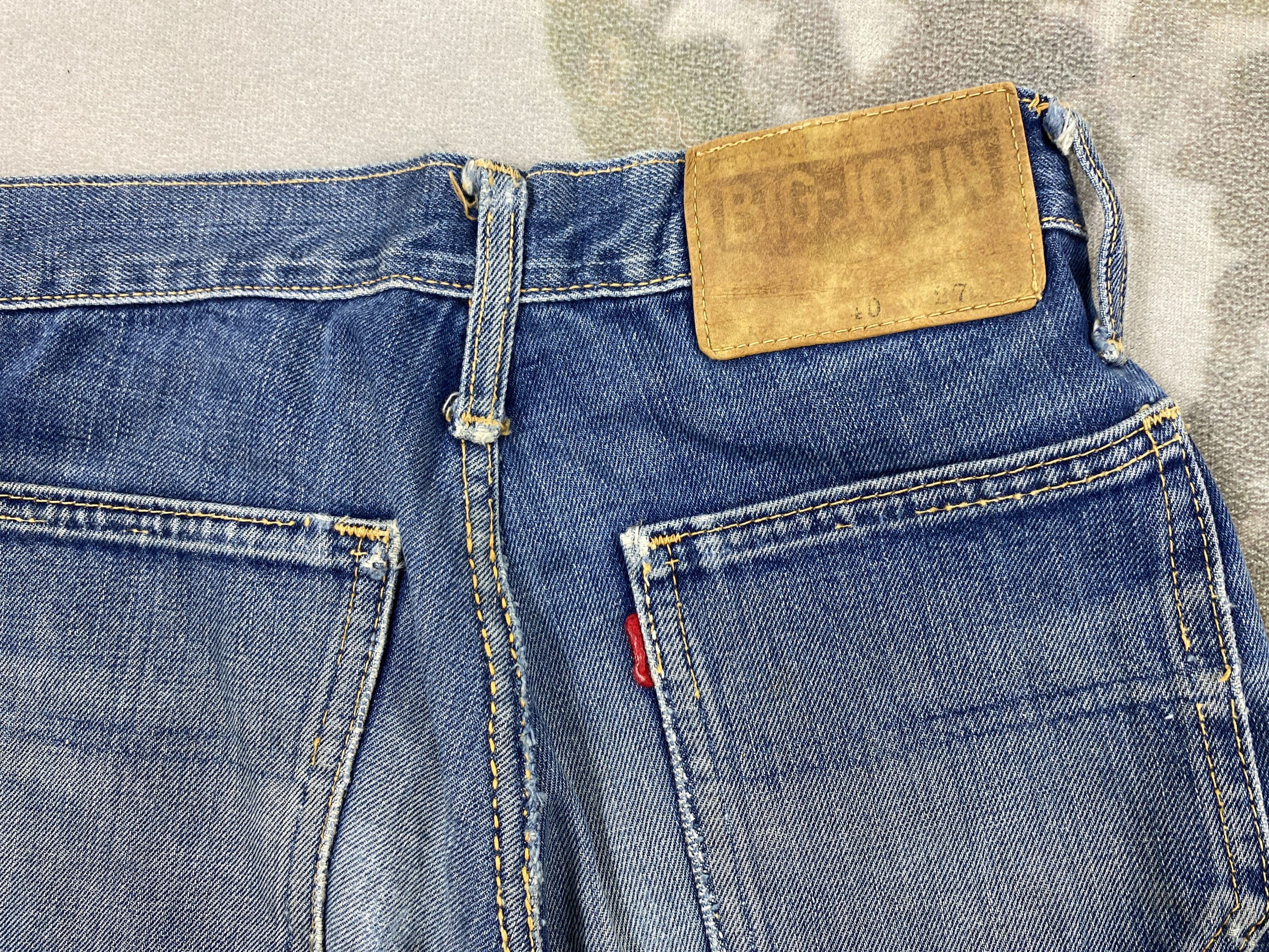 Kapital Vintage Big John Flare kapital style 26x29 Denim- JN3697 Size US 26 / EU 42 - 9 Thumbnail