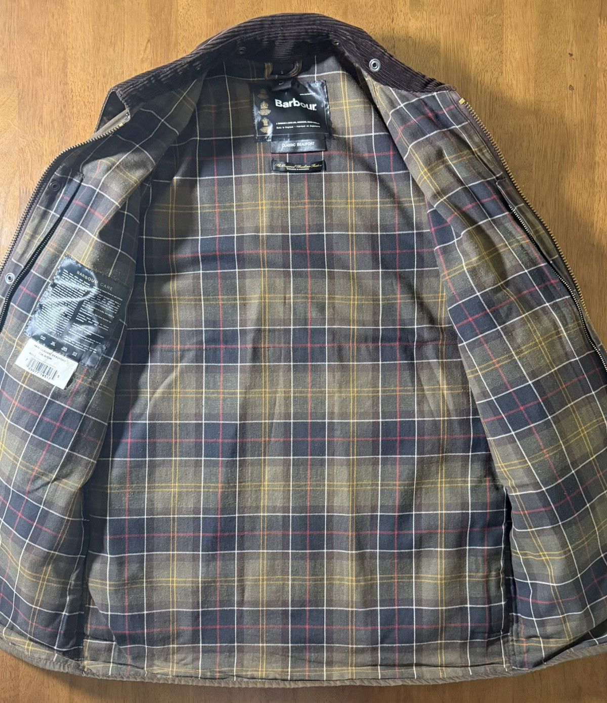 Barbour Barbour Classic Beaufort Wax Jacket C38 Brown Size US M / EU 48-50 / 2 - 2 Thumbnail