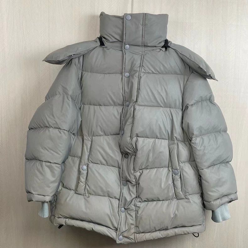 Balenciaga Balenciaga size 36 Silver-gray down jacket Size US XS / EU 42 / 0 - 1 Thumbnail