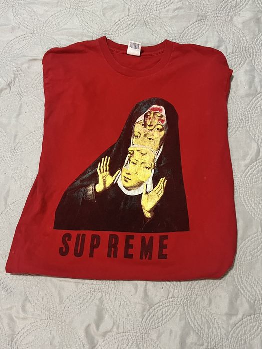 Supreme sale nun shirt