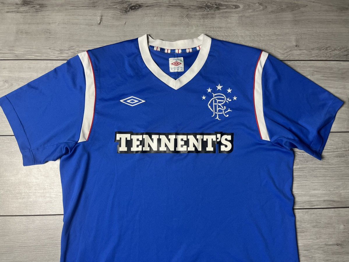 Umbro Umbro Glasgow Rangers home jersey 2011 size XLarge Size US XL / EU 56 / 4 - 3 Thumbnail