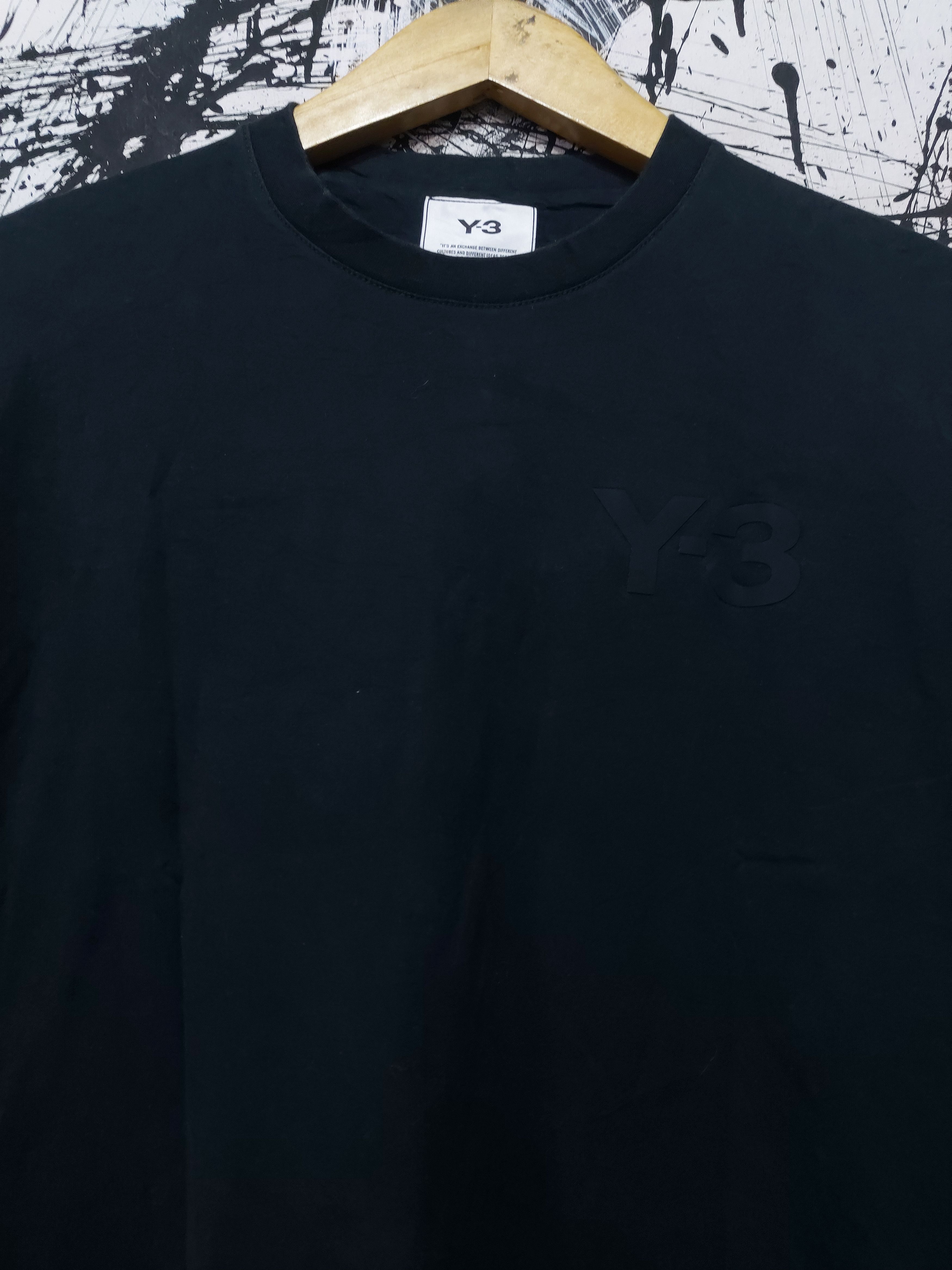 Adidas × Y-3 YOHJI YAMAMOTO X ADIDAS Y-3 LOGO LONGSLEVEE Size US M / EU 48-50 / 2 - 2 Thumbnail