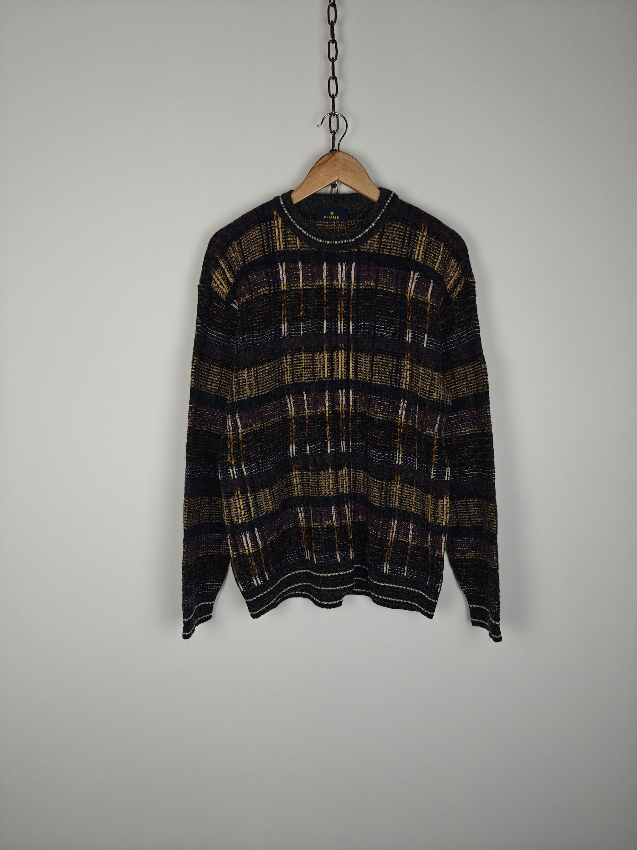 Other Fiume Knit Sweater Italy Pullover Multicolor size IT56 Size US XL / EU 56 / 4 - 1 Thumbnail