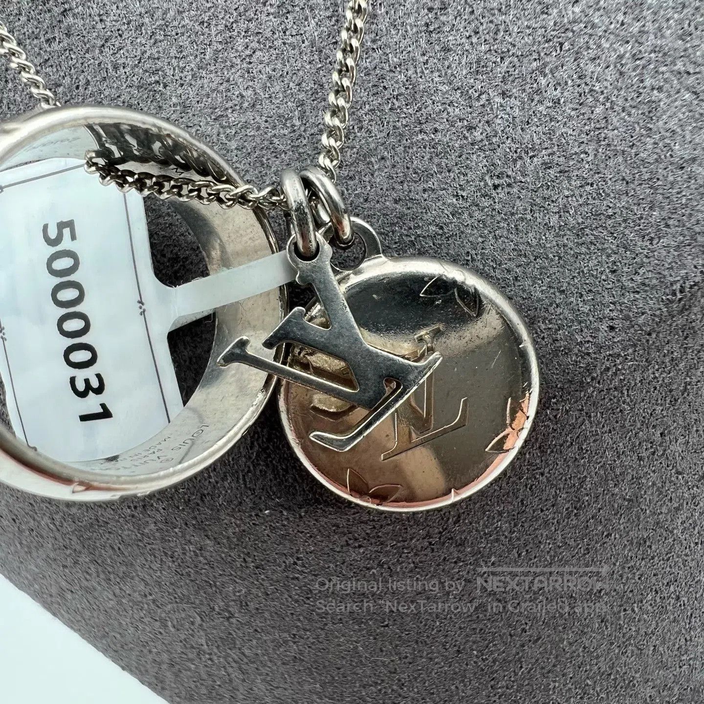 Louis Vuitton Louis Vuitton Three-in-one pattern carved necklace Size ONE SIZE - 3 Thumbnail