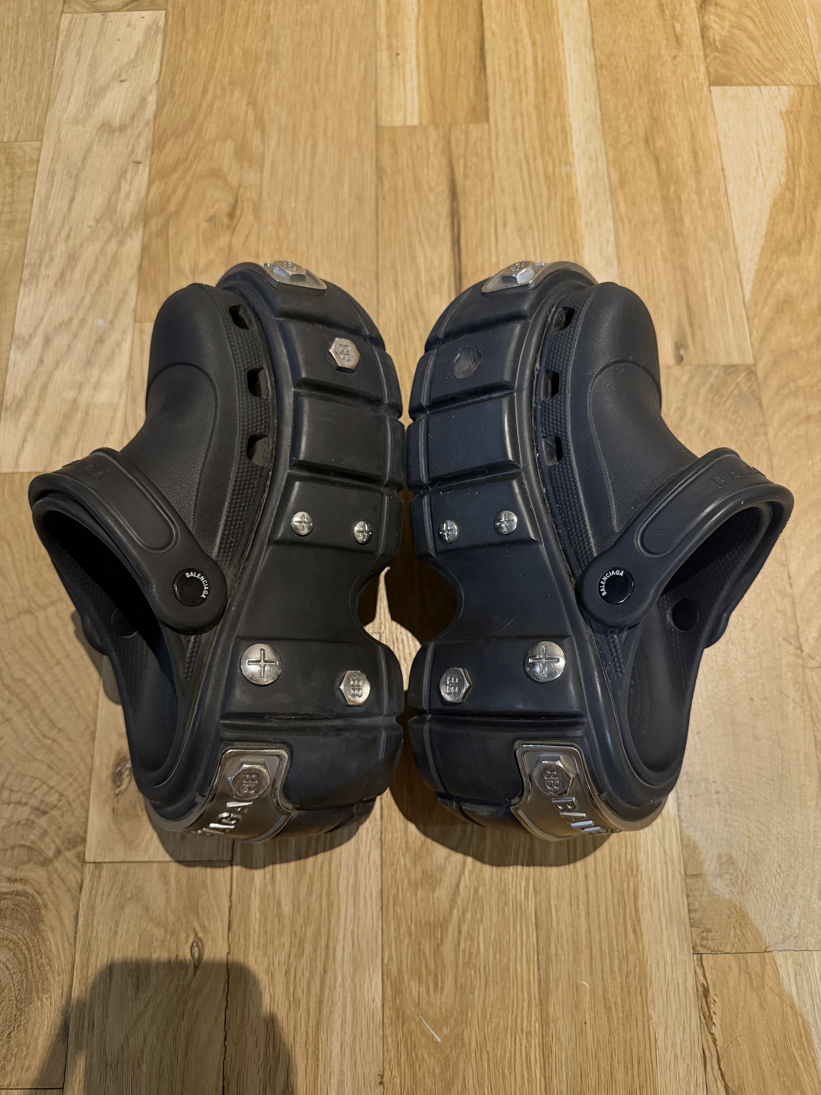 Balenciaga Balenciaga x Crocs HardCrocs Mules Size US 4 / IT 34 - 4 Thumbnail