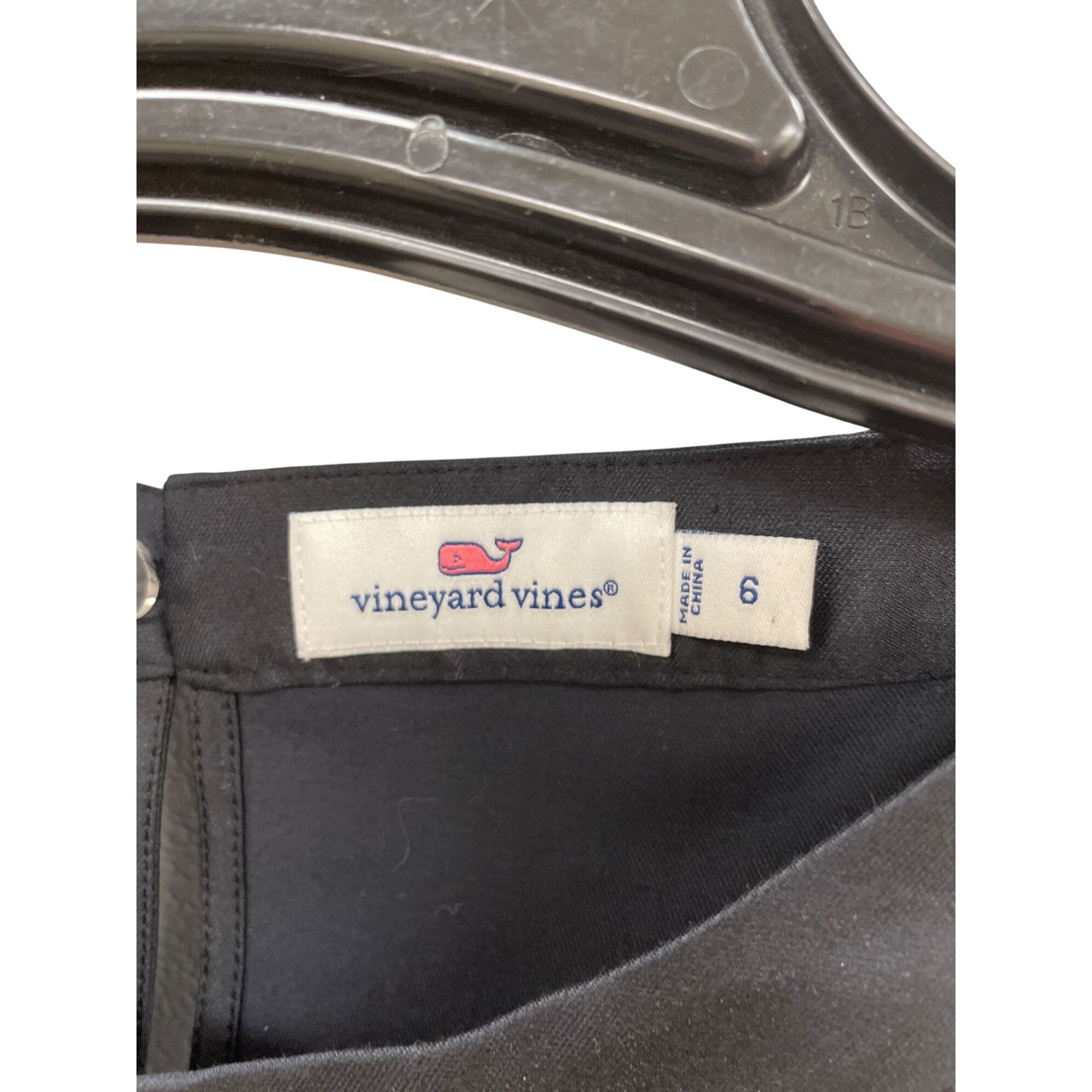 Vineyard Vines Vineyard Vines Womens black cotton silk Sleeveless Top Size Size M / US 6-8 / IT 42-44 - 5 Thumbnail
