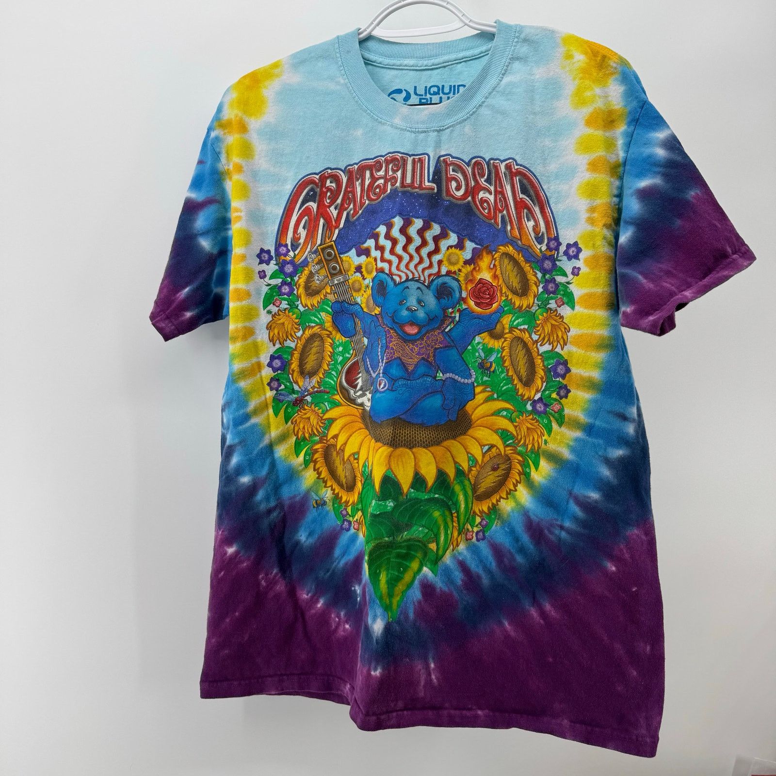 Liquid Blue Liquid Blue Grateful Dead Tie Dye T Shirt L Dancing Bears Size US L / EU 52-54 / 3 - 1 Thumbnail
