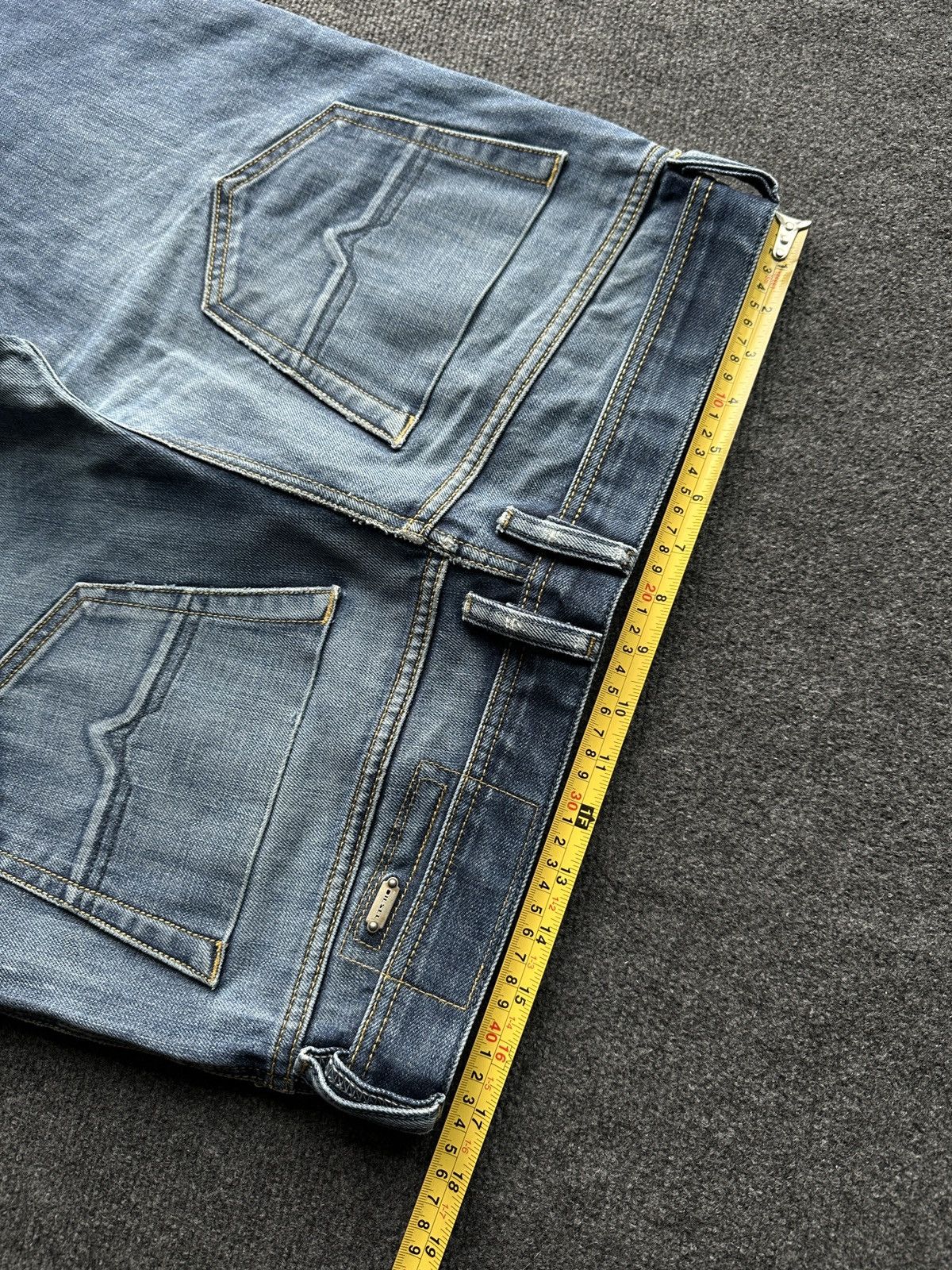 Diesel 🚨 RARE DIESEL MEN DENIM JEANS AVANT GARDE IFSIXWASNINE Y2K Size US 36 / EU 52 - 14 Thumbnail