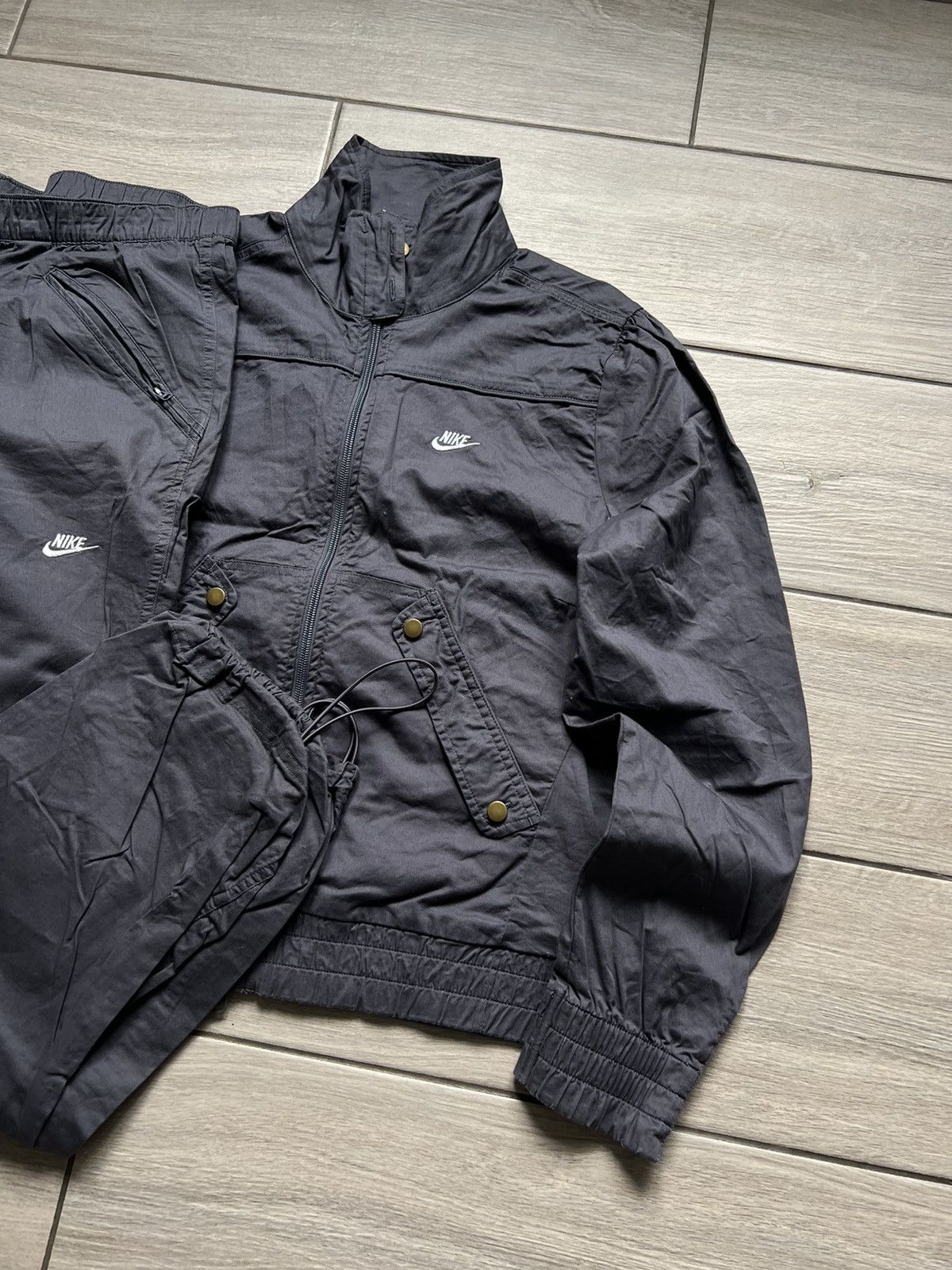 Nike × Vintage Vintage Nike Tracksuit Jacket And Pants 90s Swoosh Size US XL / EU 56 / 4 - 9 Thumbnail