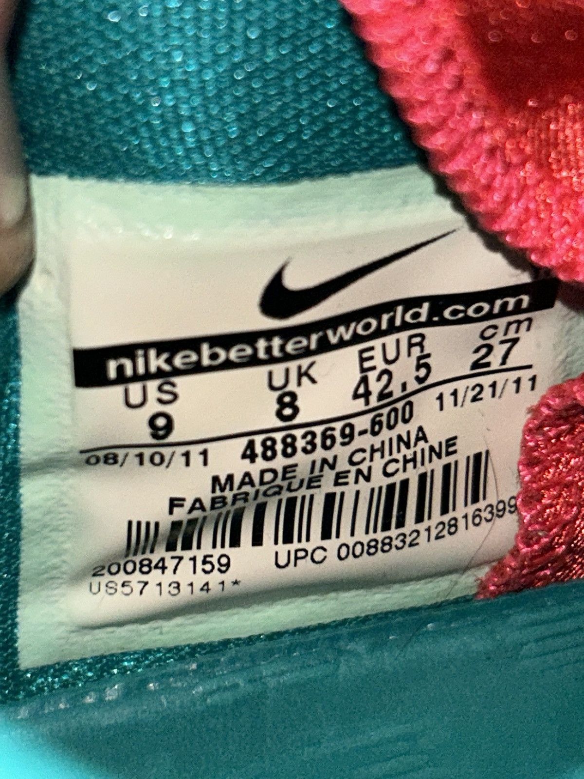 Nike Nike Kobe 7 Year of the Dragon 488369-600 size 9 Size US 9 / EU 42 - 10 Thumbnail