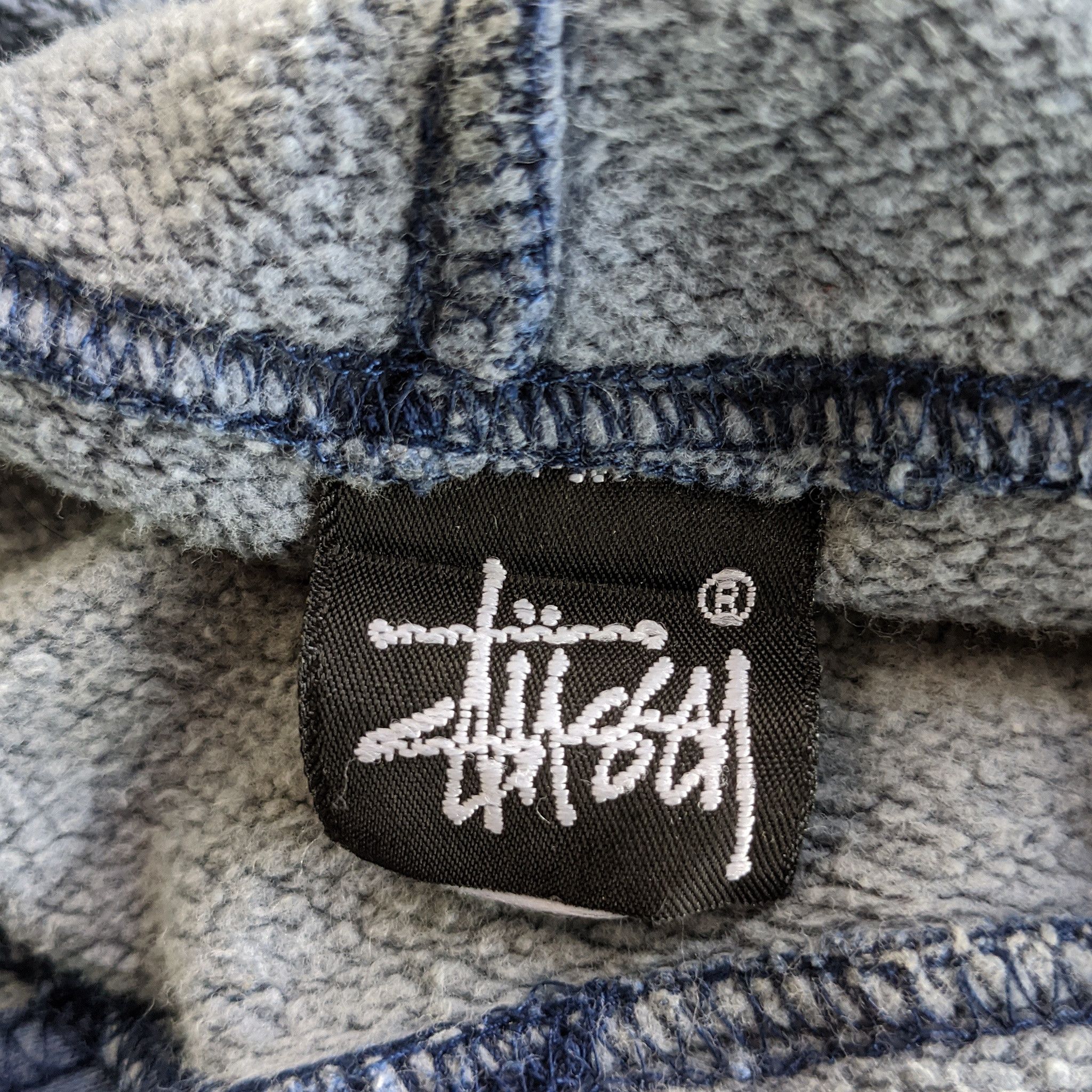 Stussy (SOLD) Vintage OG Stussy Crown 80s Hoodie (Rare Item) Size US XL / EU 56 / 4 - 3 Thumbnail