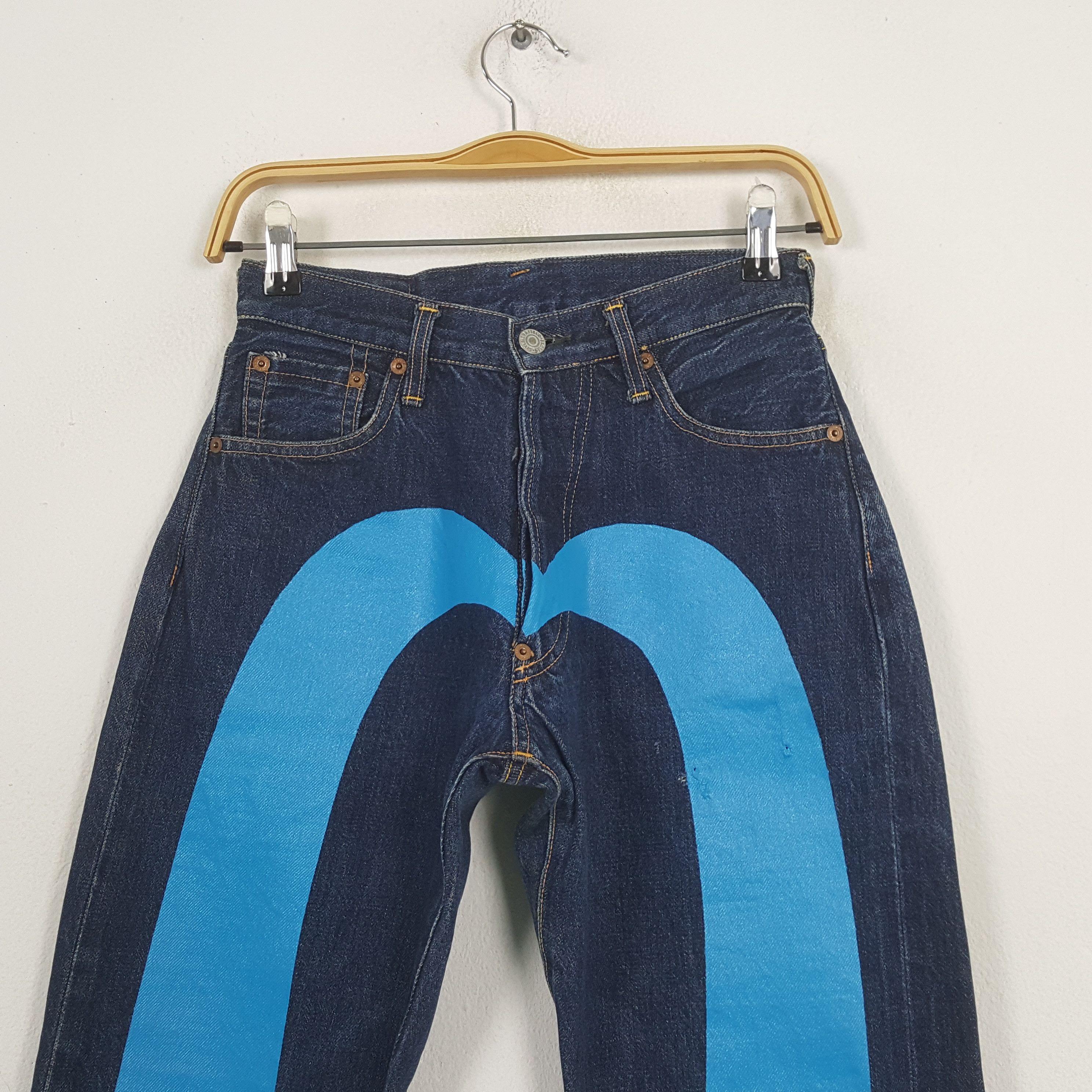 Evisu × Japanese Brand × Vintage Vintage Evisu Japanese Brand Daicock Custom Jeans C280N24 Size 24" / US 00 / IT 34 - 2 Thumbnail