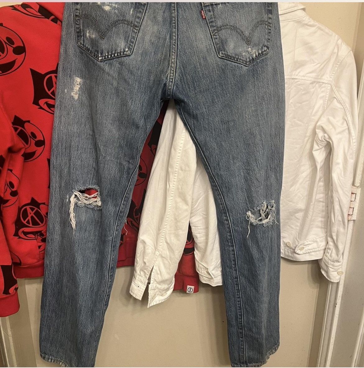 Levi's Levi 501 Skater rips distressed🦦 Size US 32 / EU 48 - 3 Thumbnail