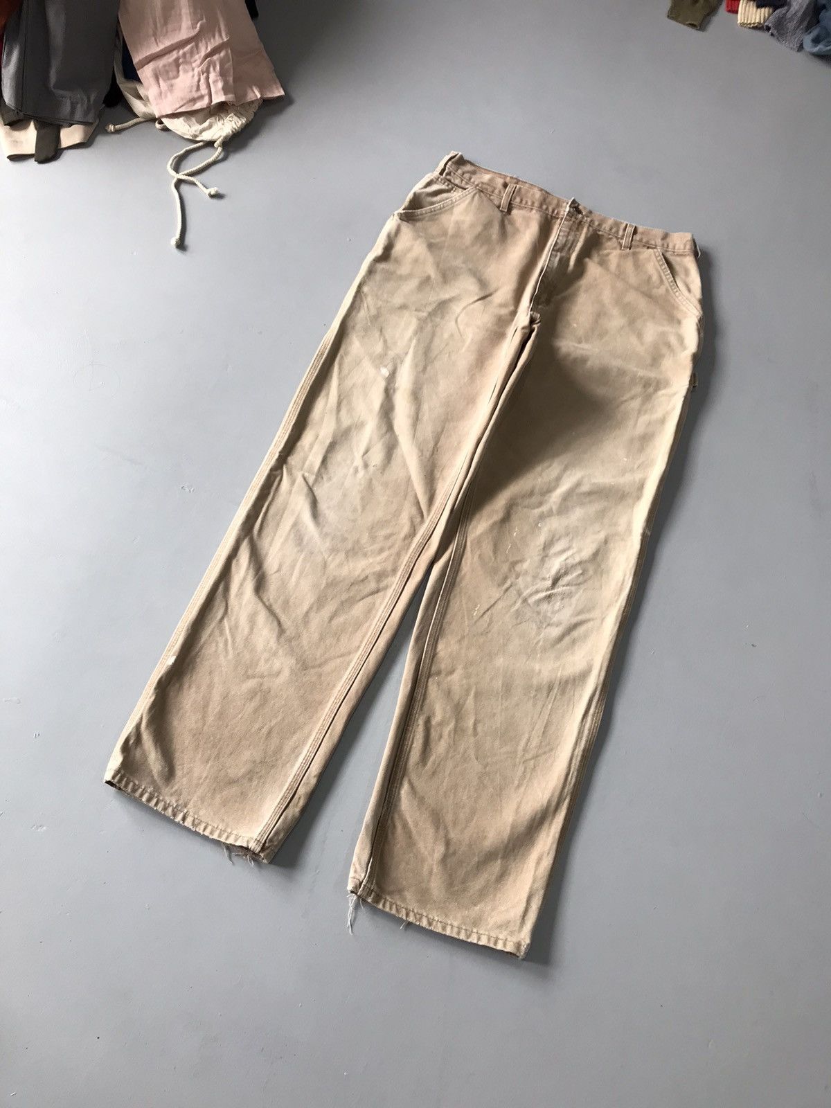 Carhartt Vintage Carhartt B11 BRN carpenter workwear denim Size US 40 / EU 56 - 3 Thumbnail