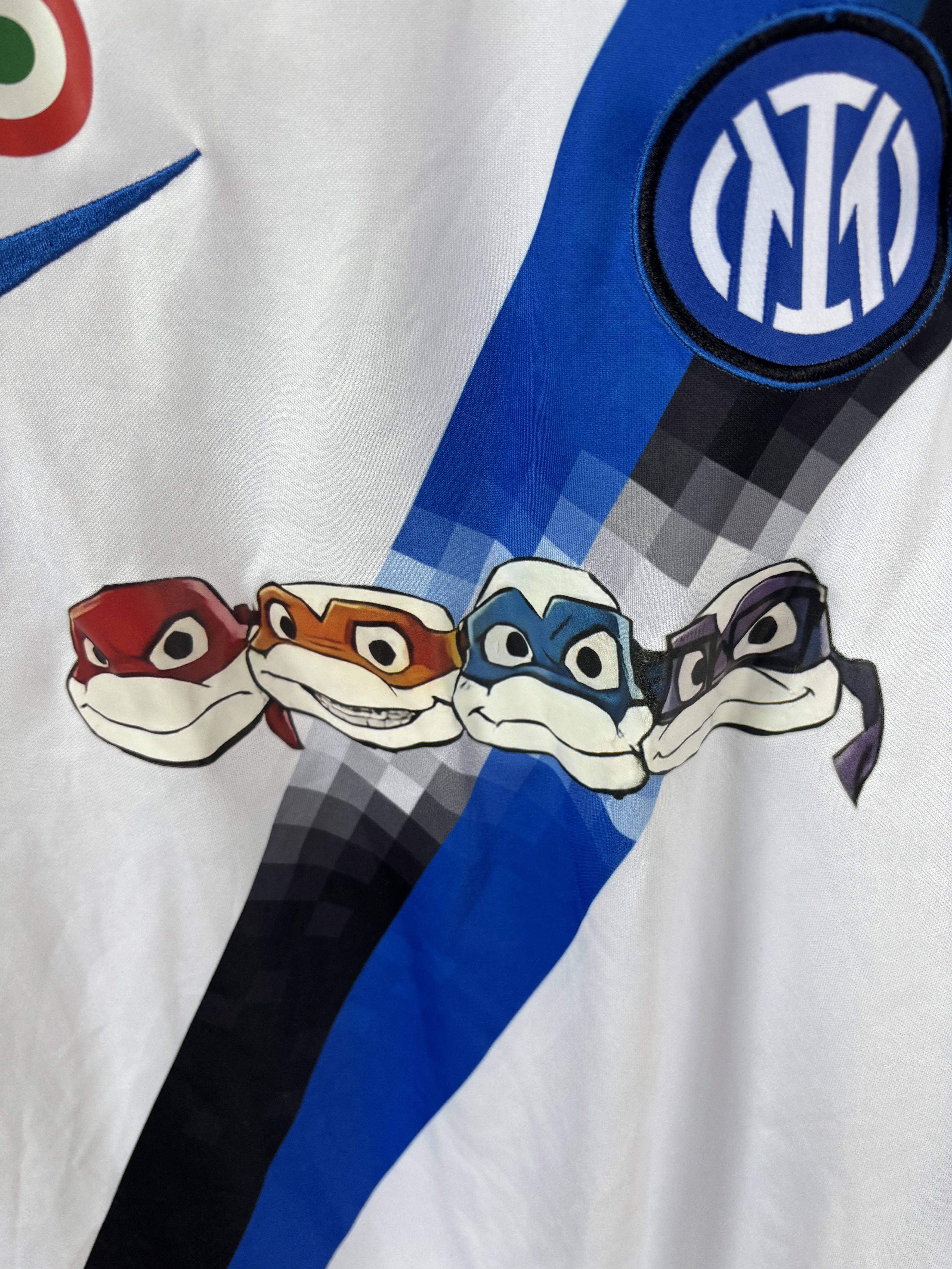 Nike Inter Milan Nike 2023/24 Special Edition Ninja Turtle Jersey Size US L / EU 52-54 / 3 - 3 Thumbnail