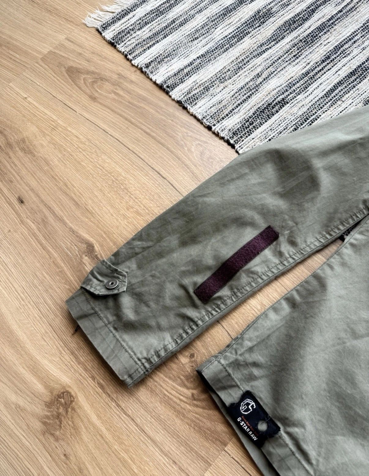 G-Star VINTAGE G-STAR RAW MILITARY JACKET SOUTH WITH HOOD COTTON Size US L / EU 52-54 / 3 - 8 Thumbnail