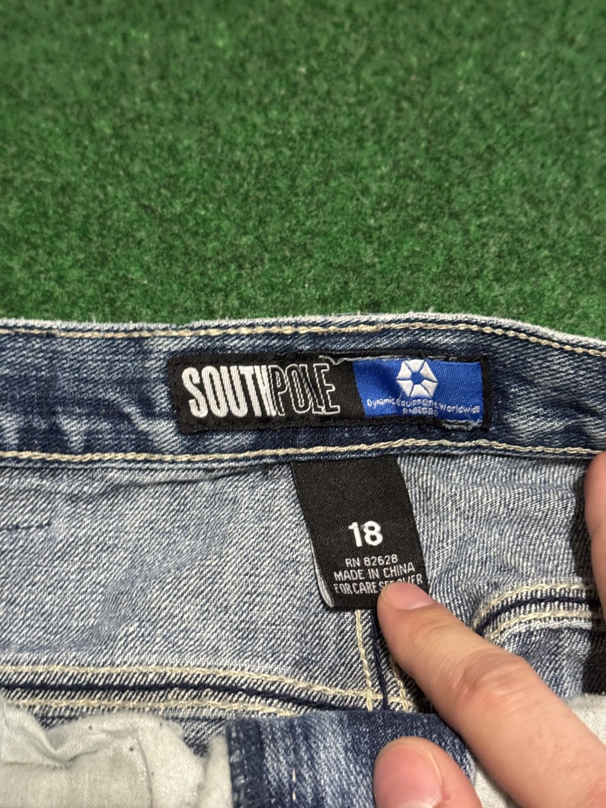 Southpole Southpole Baggy Jeans Vintage Y2K Wide Hip Hop Grunge 32x30 Size US 32 / EU 48 - 4 Thumbnail