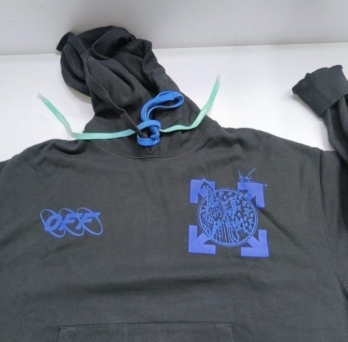 Off-White Off-White Wizard and Cat Graphic Hoodie Size US M / EU 48-50 / 2 - 8 Thumbnail