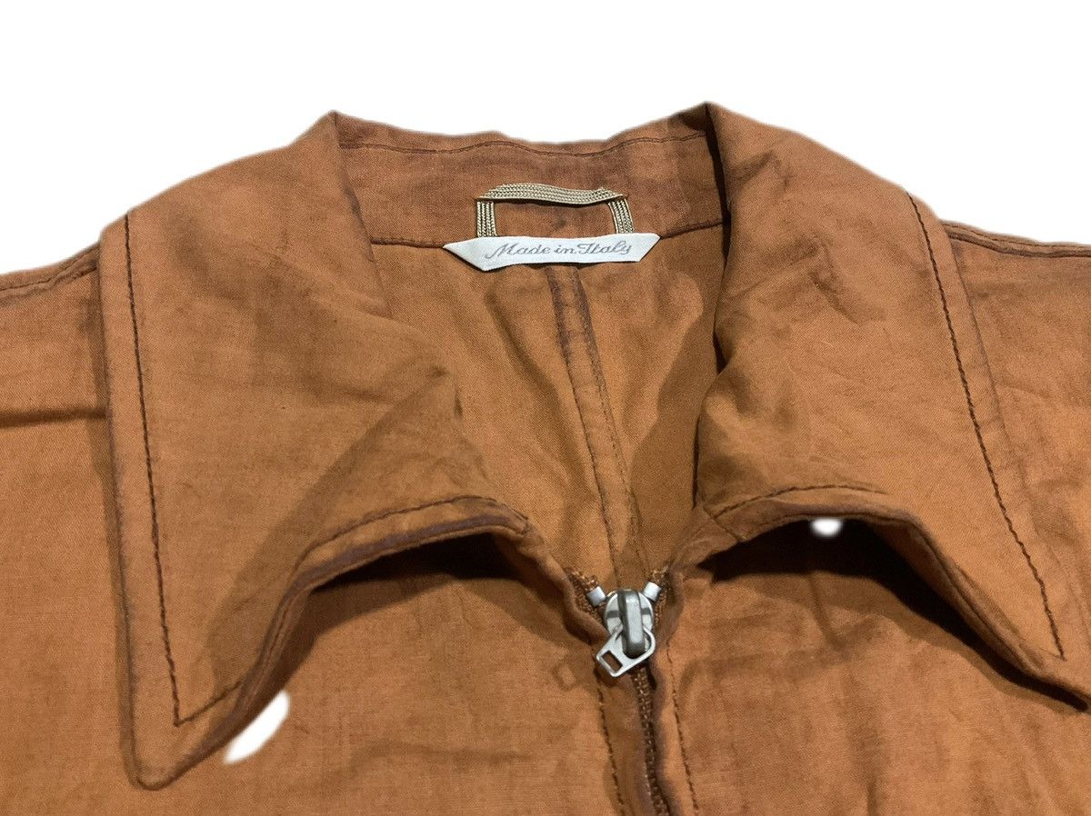 Designer 🔥Vintage Max Mara Waxed Jacket Made In Italy Size US M / EU 48-50 / 2 - 4 Thumbnail