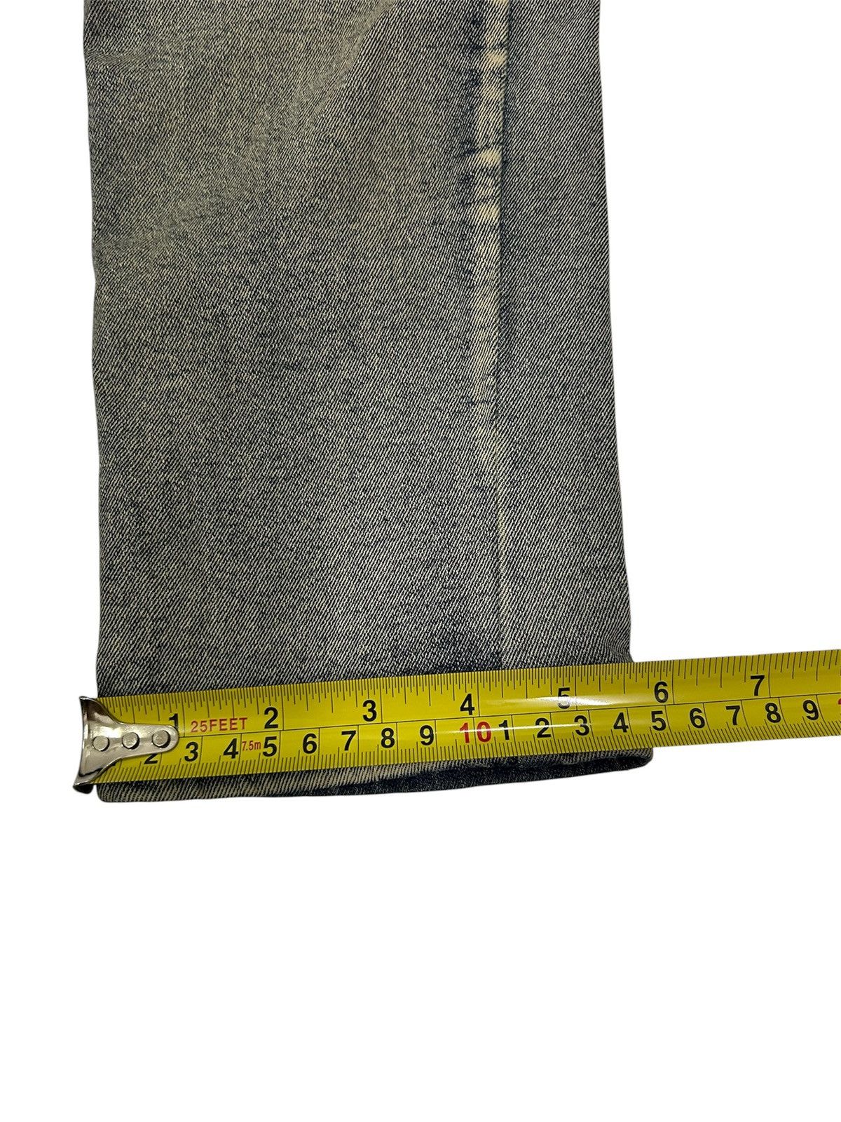 Japanese Brand Vintage Japanese Mud wash Crazy Patchwork Distressed Jeans Size US 32 / EU 48 - 8 Thumbnail