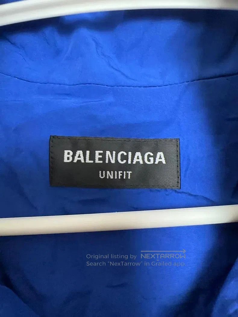 Balenciaga Balenciaga Blue Zip-Up Casual Jacket. Size US S / EU 44-46 / 1 - 2 Thumbnail