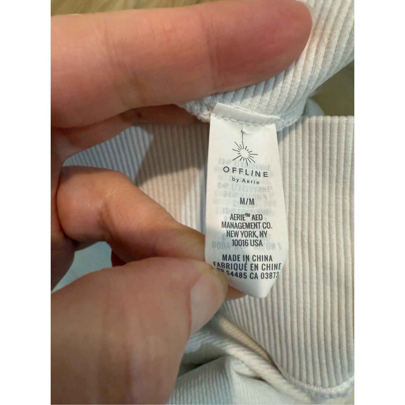 Other Offline by Aerie white textured leggings sz Medium Size 28" / US 6 / IT 42 - 5 Thumbnail