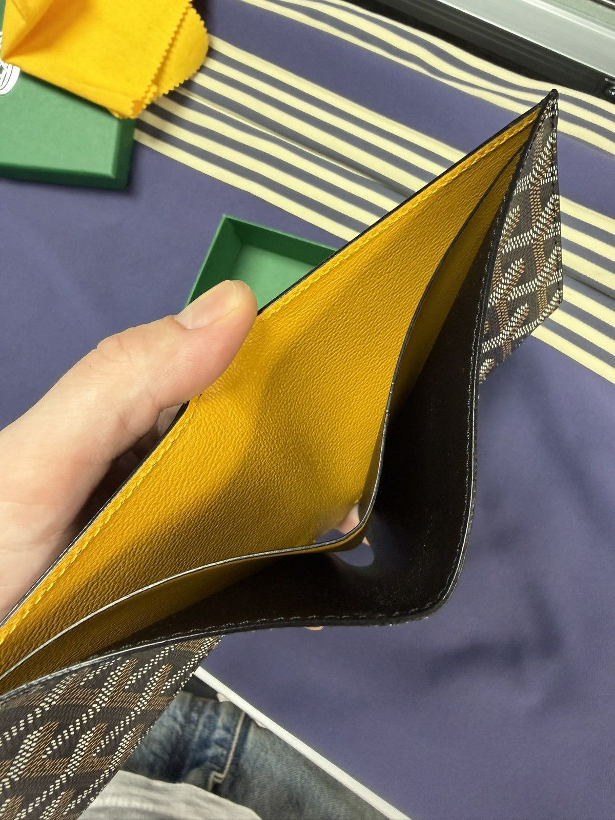 Goyard Victoire Wallet Black Size ONE SIZE - 7 Thumbnail