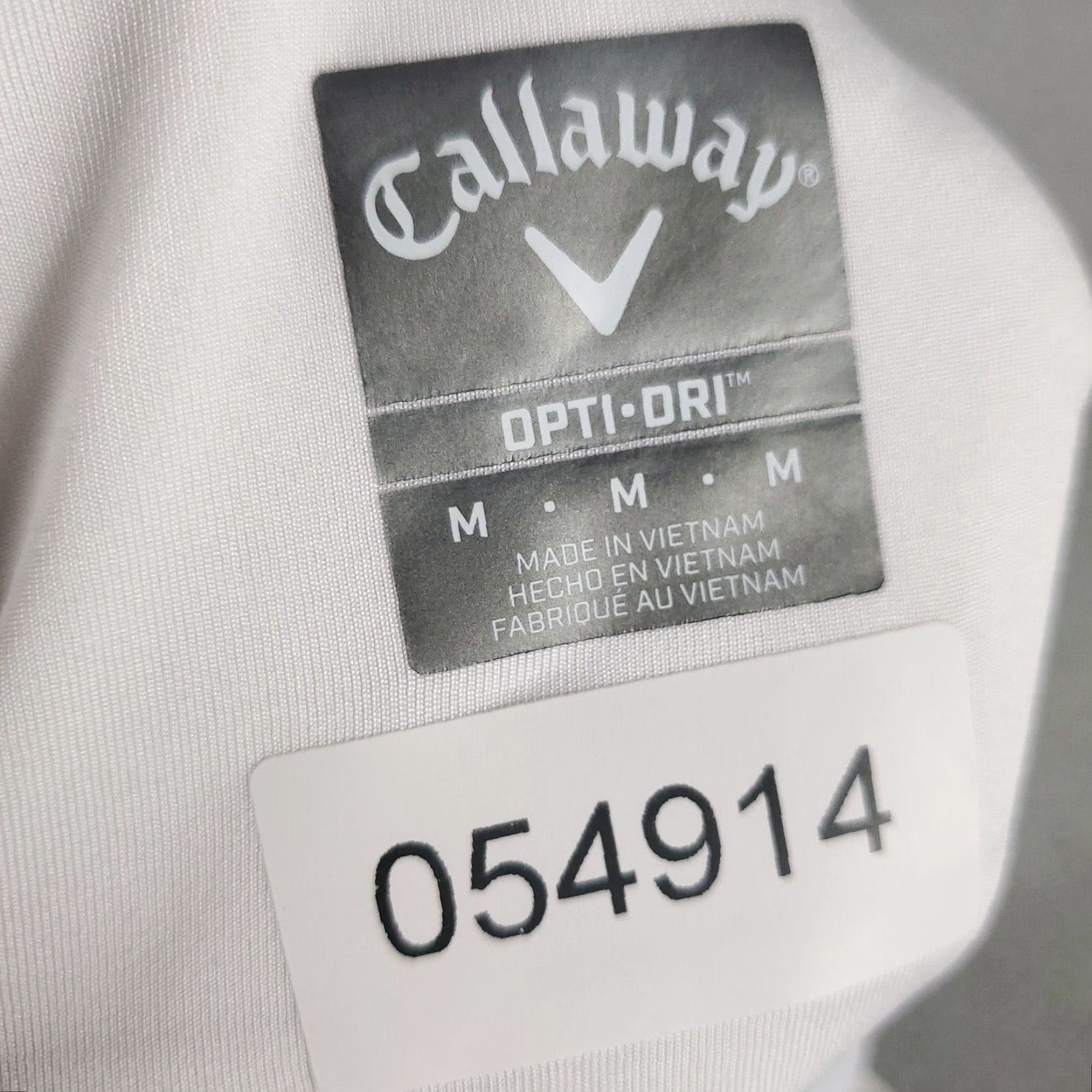 Callaway Callaway Polo Shirt Mens Size Medium White Striped Casual Golf Short Sleeve Shirt Polo Mens Size US M / EU 48-50 / 2 - 8 Thumbnail