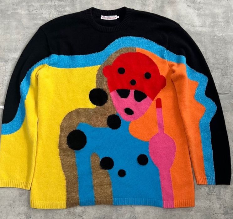 Walter Van Beirendonck Walter van beirendonck 22fw alien knit