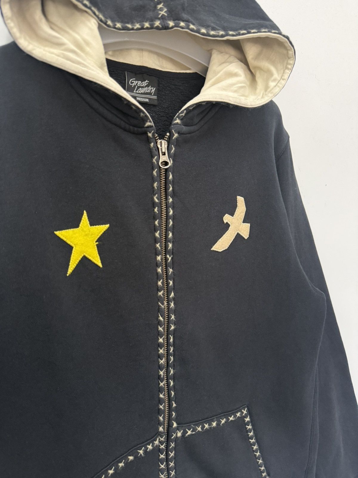 California Arts. 🔥 Japan-based Great Laundry Art clothing store Zipper Hood Size US S / EU 44-46 / 1 - 4 Thumbnail
