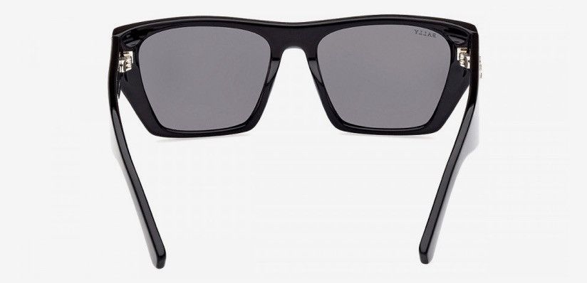 Bally Bally BY0109-H Geometric Sunglasses Black Gold NIB MP$300 Size ONE SIZE - 9 Thumbnail