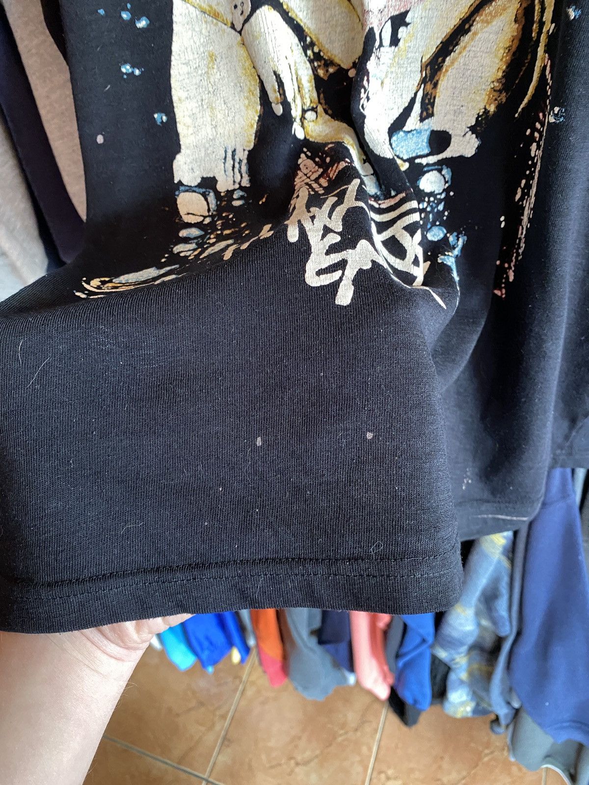 Band Tees VINTAGE AXL ROSE GUNS N ROSES DISTRESSED T-SHIRT 90s style Size US XL / EU 56 / 4 - 7 Thumbnail