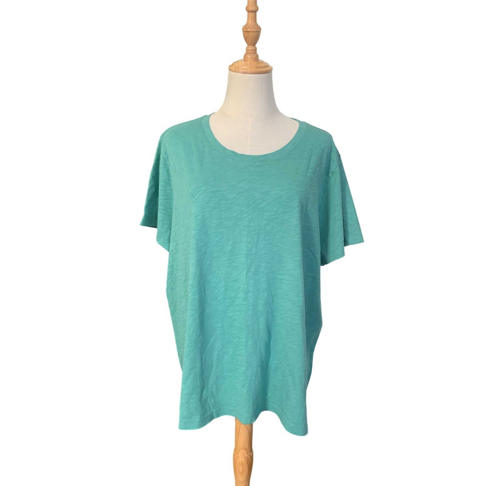 J.Crew NWT J.Crew Girlfriend Tee - Size 2X MSRP $34.50 Size XXL / US 16-18 / IT 52-54 - 1 Thumbnail