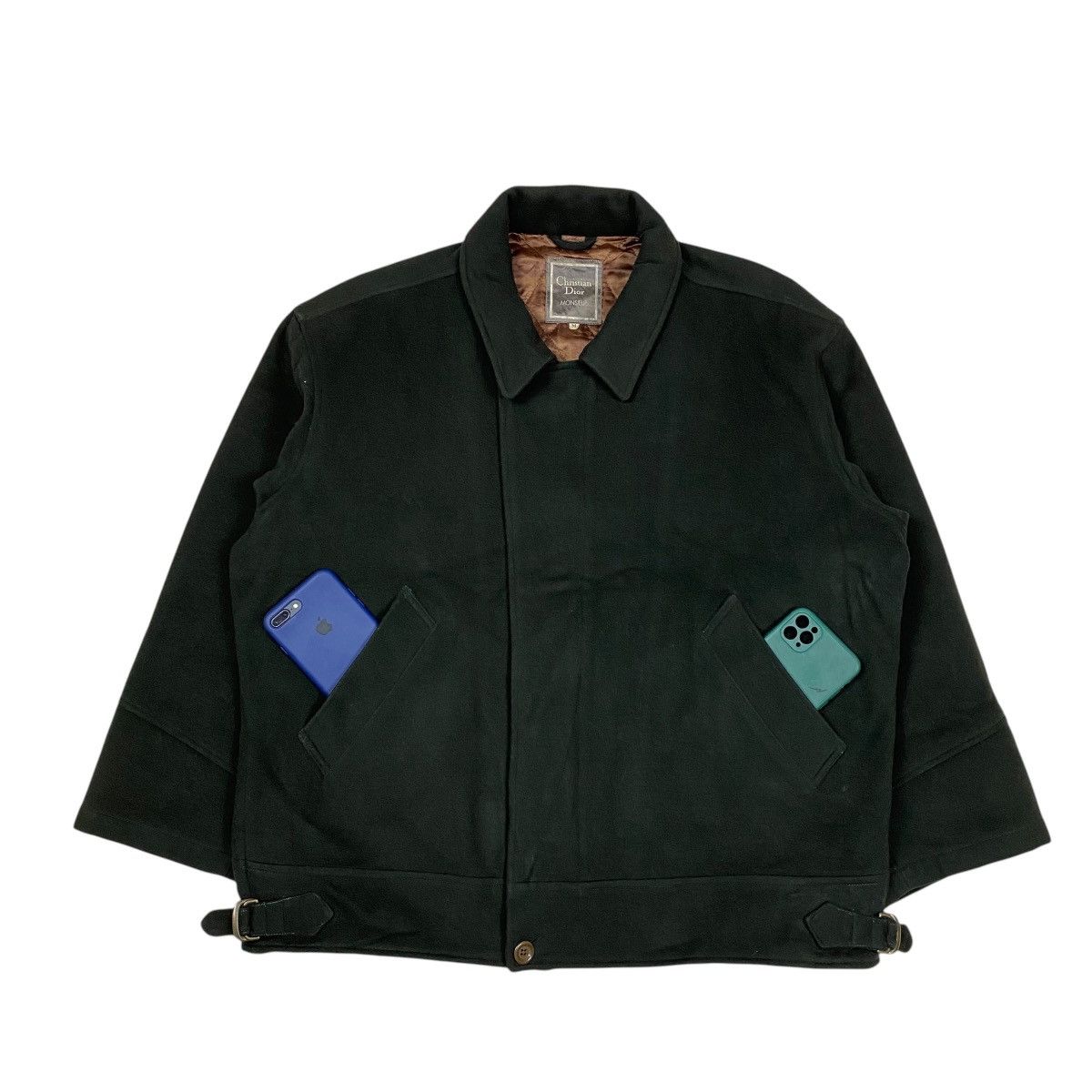 Christian Dior Monsieur × Vintage Christian Dior Monsieur Wool Flight Work Jacket Size US M / EU 48-50 / 2 - 2 Thumbnail