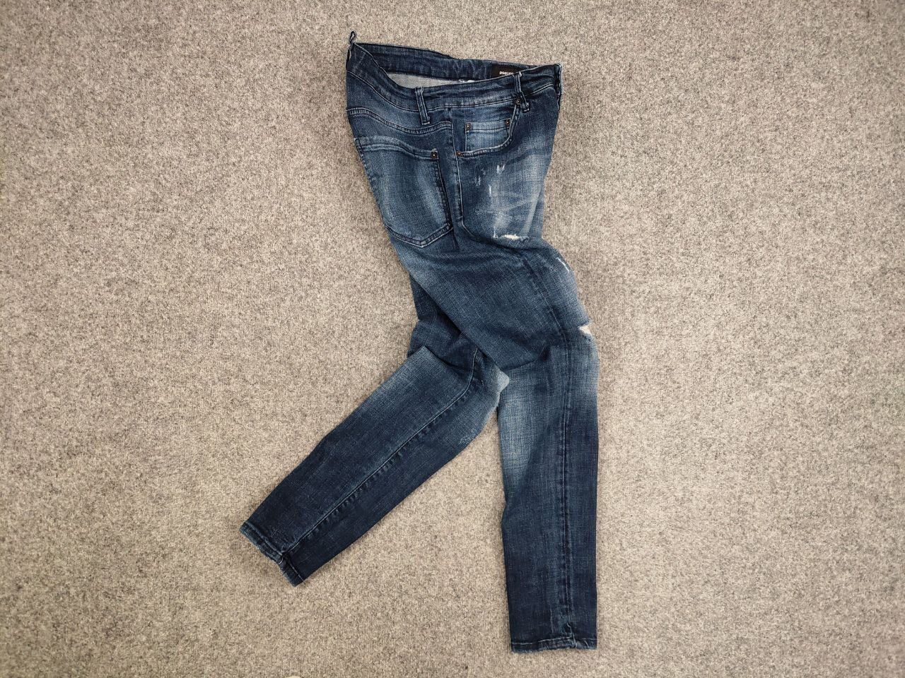 Dsquared2 Dsquared2 authentic Design Distressed logo Denim Jeans Size US 32 / EU 48 - 3 Thumbnail