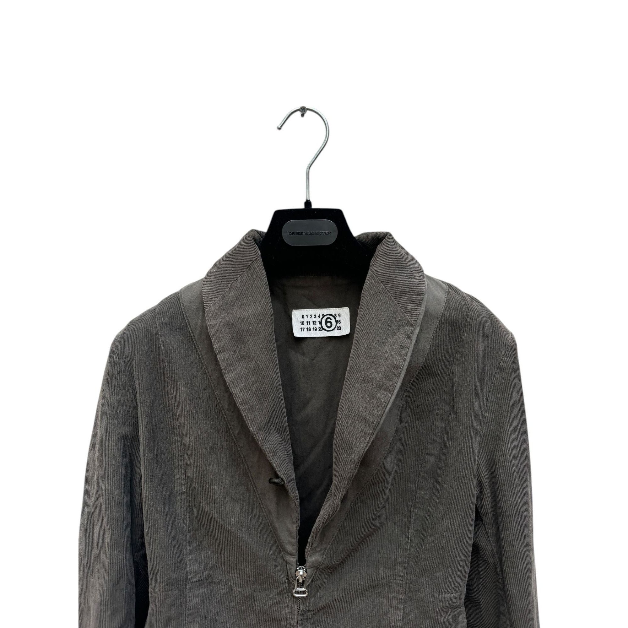 Maison Margiela FW 2005 Brown Corduroy Blazer Jacket Size S / US 4 / IT 40 - 2 Thumbnail