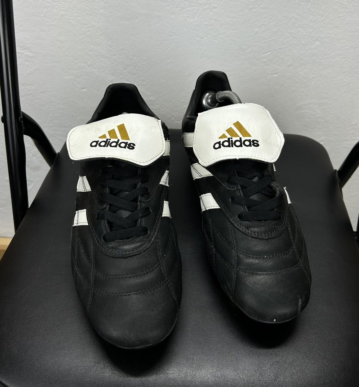 Adidas × Vintage ADIDAS AZTECA CUP SG FOOTBALL BOOTS RARE PAIR (1997) sz 44,5 Size US 11.5 / EU 44-45 - 5 Thumbnail