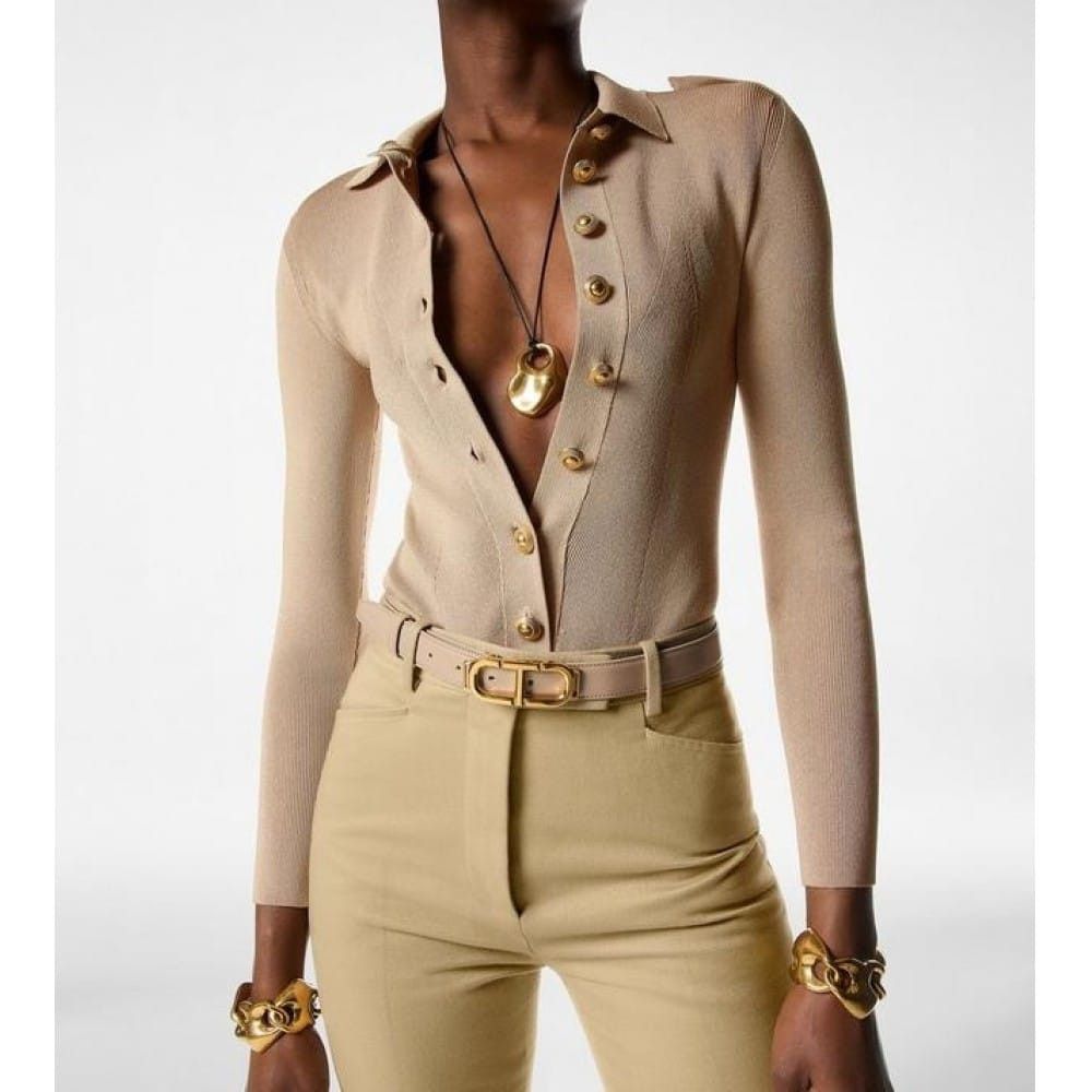 Tom Ford o1loc1c0126 WB293 Size: 80 / Leather Belt in Beige Size ONE SIZE - 2 Thumbnail