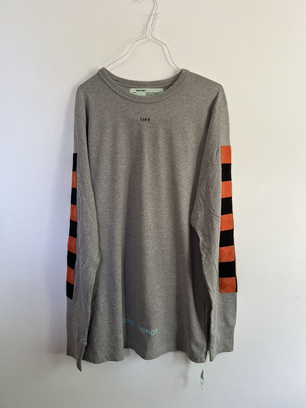Off-White Off white Seeing things Long Sleeve TEE Size US M / EU 48-50 / 2 - 3 Thumbnail