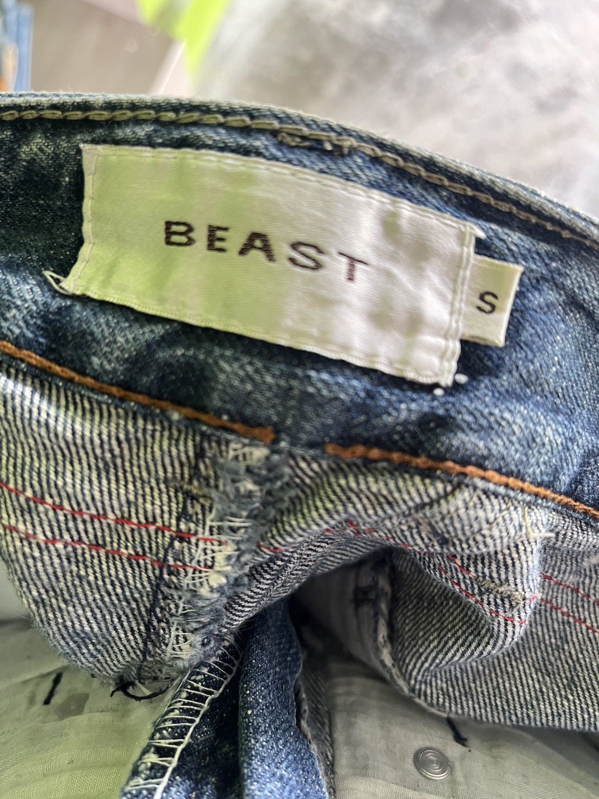 If Six Was Nine × Japanese Brand × Vintage Crazy Pocket Design Denim Size US 30 / EU 46 - 18 Thumbnail