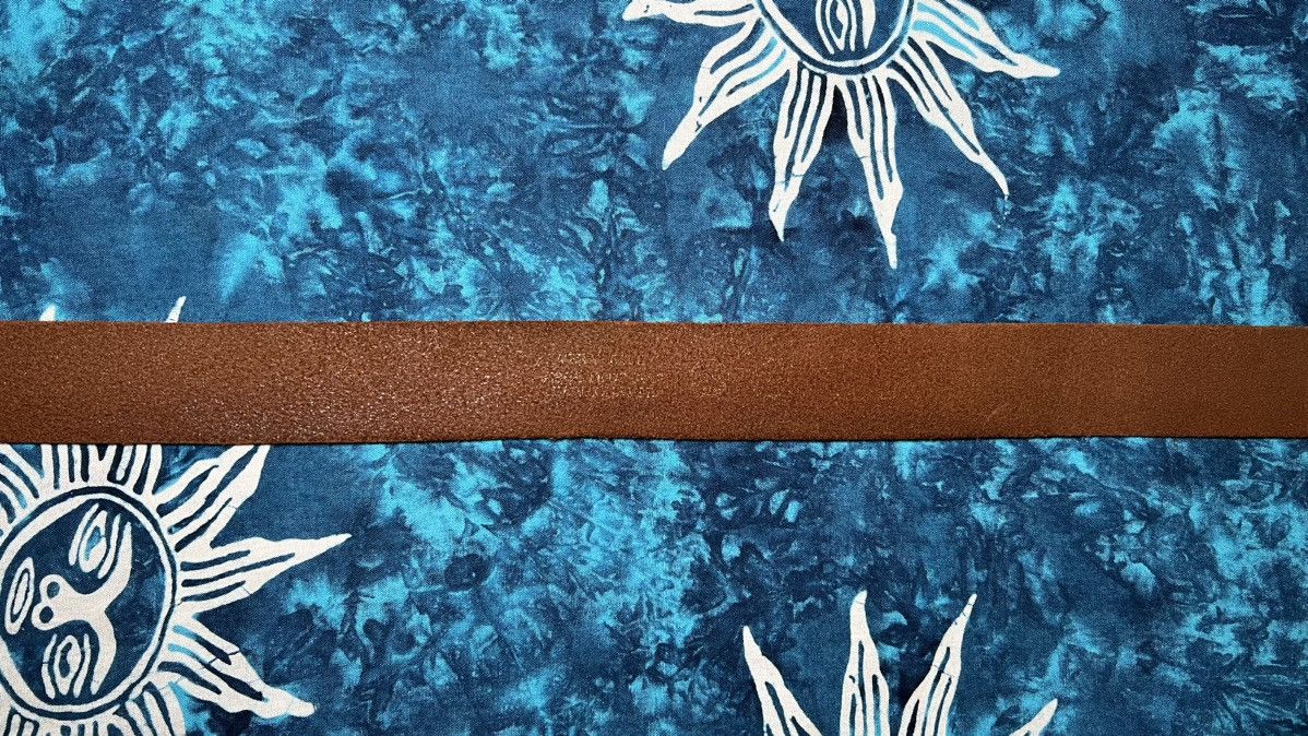 Vintage Vintage Avant Garde Vintage Leather Star belt Y2K Size 30 - 14 Thumbnail