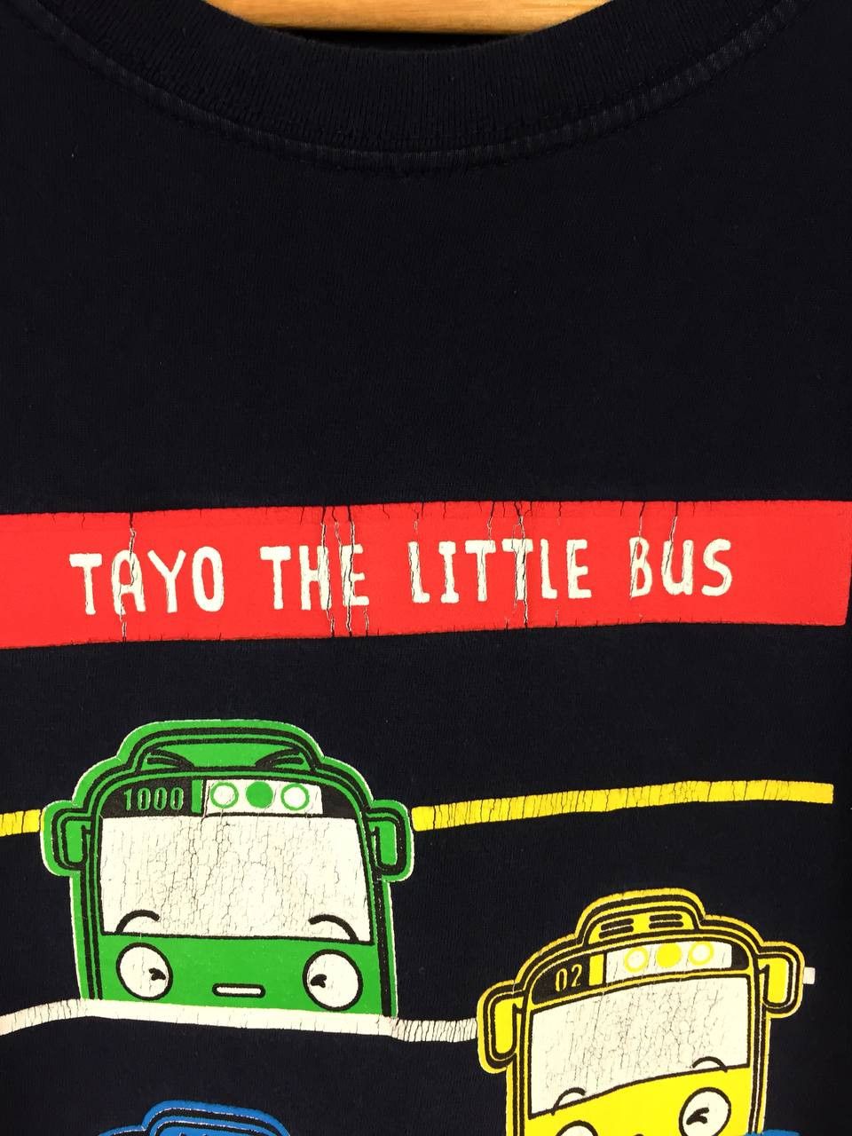 Anime × Cartoon Network × Vintage Tayo The Little Bus Korean 3D Animated TV Series Tee Size US L / EU 52-54 / 3 - 4 Thumbnail