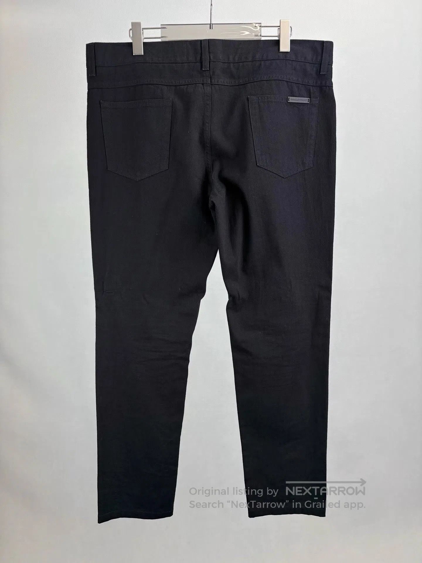 Dolce & Gabbana Black Embroidered Fruit & Flower Casual Pants Size 36. Size US 36 / EU 52 - 2 Thumbnail