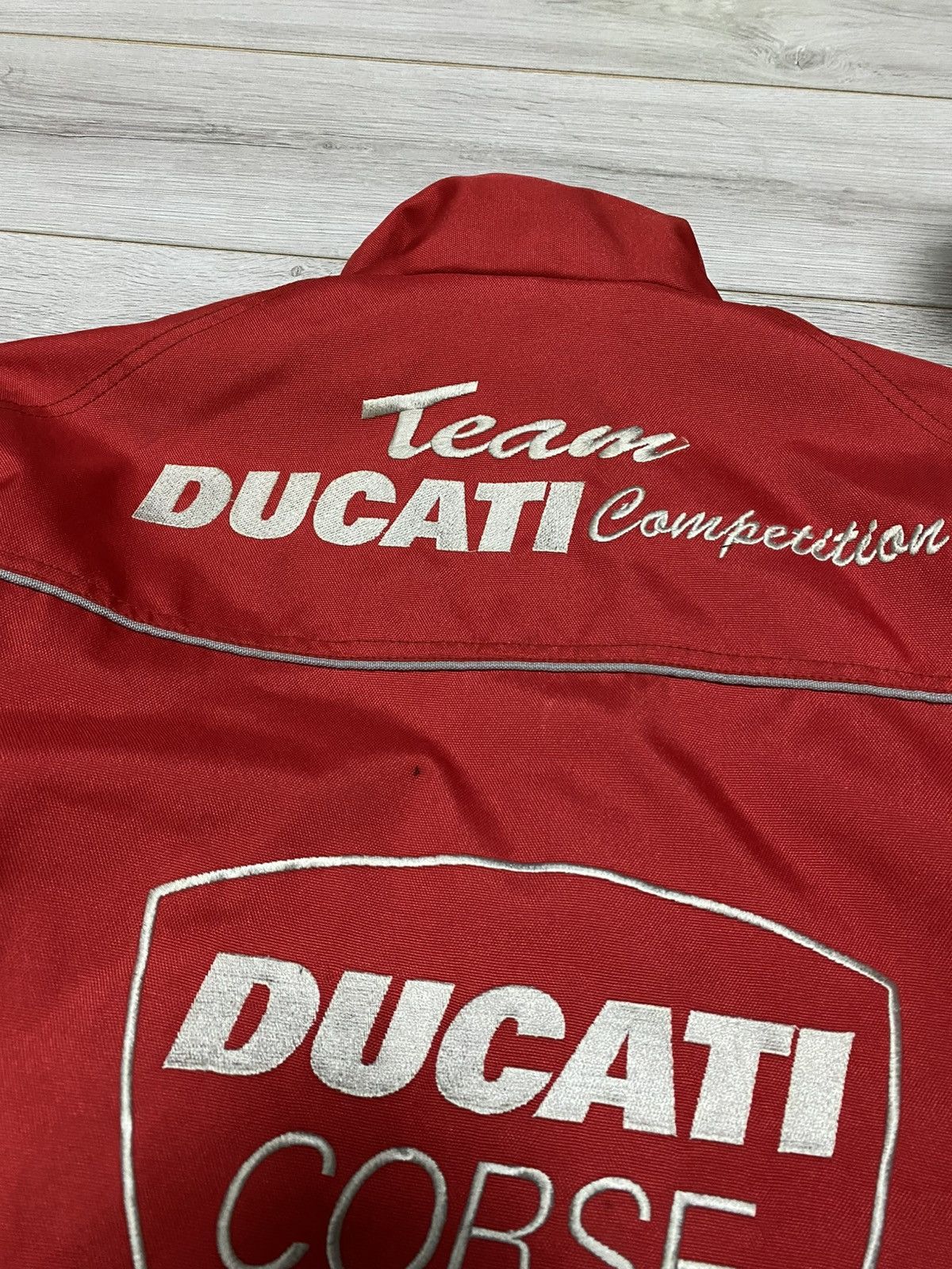 Ducati Ducati corse competition jacket vest zip racing Size US L / EU 52-54 / 3 - 9 Thumbnail