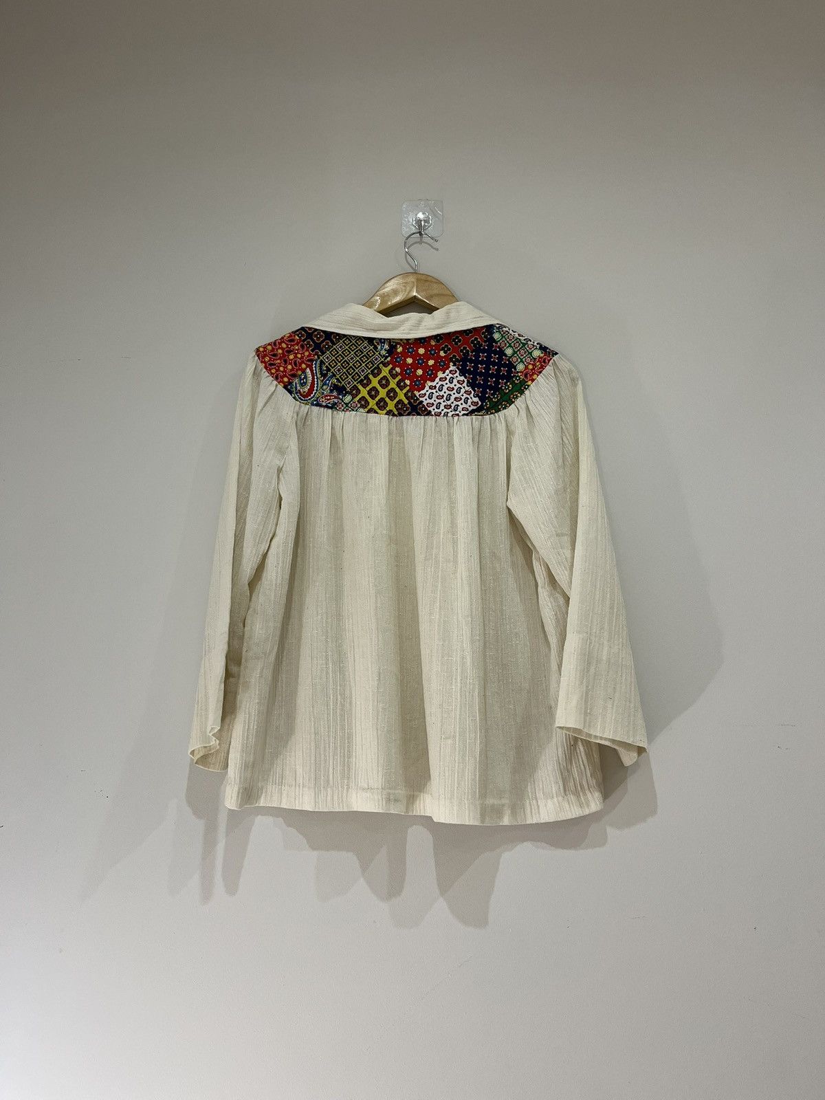Vintage 1960s Boho Tunic Top Size US S / EU 44-46 / 1 - 2 Thumbnail