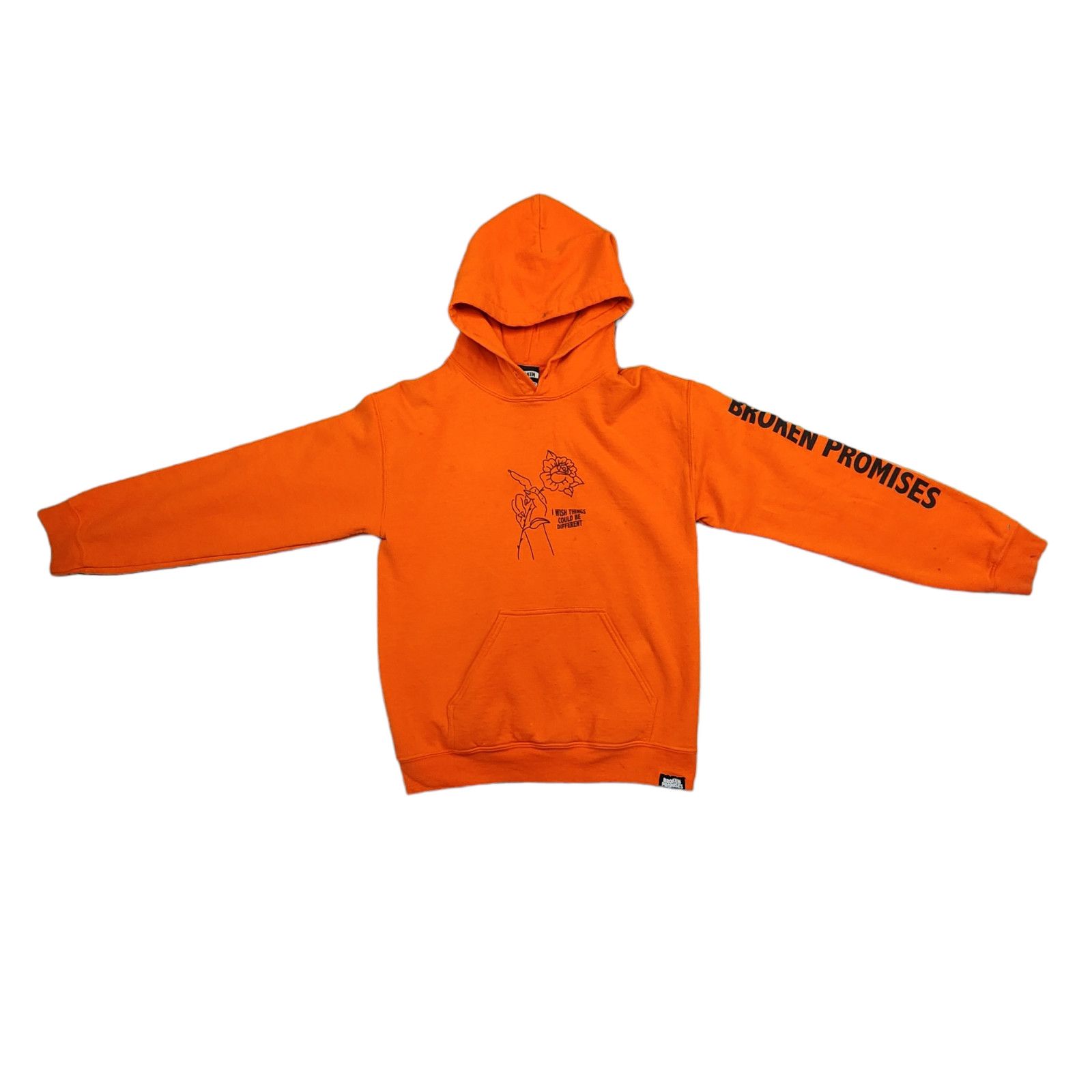 Broken Promises Co. Broken Promises Hoodie Orange Medium Be Different Pullover Size US M / EU 48-50 / 2 - 1 Thumbnail