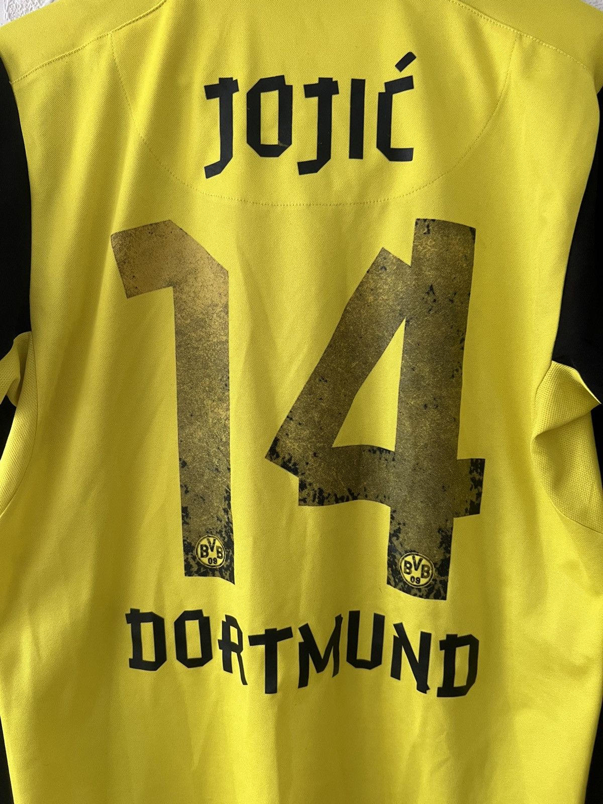 Puma BORUSSIA DORTMUND 2013 2014 HOME SHIRT JERSEY PUMA #14 JOJIC Size US S / EU 44-46 / 1 - 19 Thumbnail