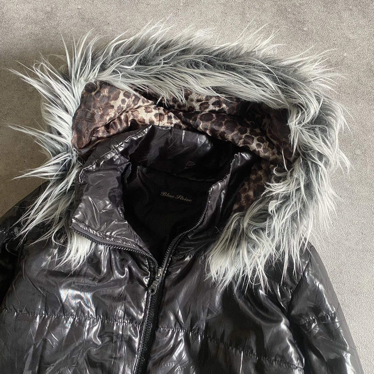 Japanese Brand Blue Strive Japanese Fur Bomber - If Six Was Nine Style Size US L / EU 52-54 / 3 - 2 Thumbnail