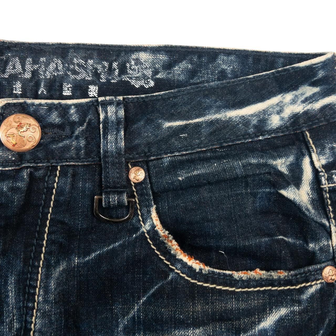 Other Vintage BigTrain Embroidered Floral Japanese Denim Jeans W33 Size US 33 - 8 Thumbnail