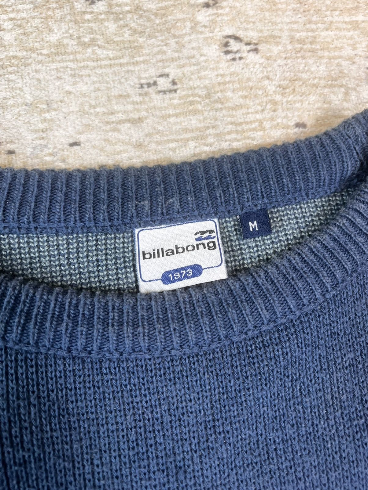 Billabong 90’s Billabong Vintage Knit Sweatshirt (M) Size US M / EU 48-50 / 2 - 2 Thumbnail